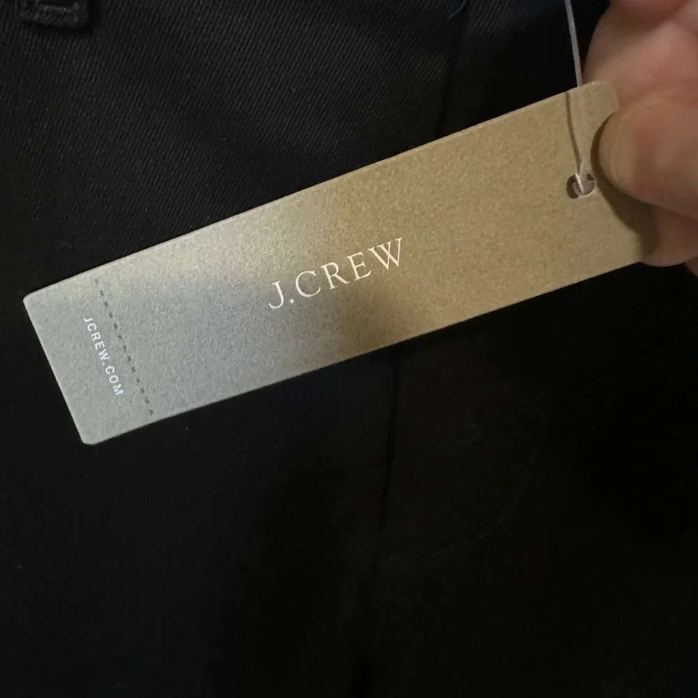 J Crew stretch chino pant Mens Size 28 x 32 Black Preppy Classic NEW NWT
